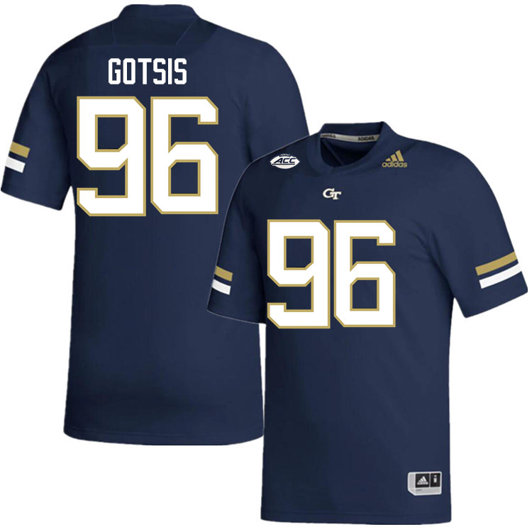 Adam Gotsis Georgia Tech Jerseys,Georgia Tech Yellow Jackets College Football Uniforms-Navy Adam Gotsis Georgia Tech Jerseys,Georgia Tech Yellow Jackets College Football Uniforms-Navy